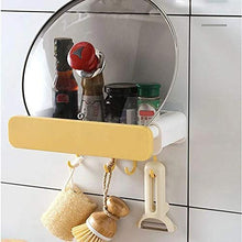 Lynn, mensola a scomparsa per lavabo, senza fori, per cucina, bagno, casa