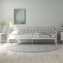 WGYDREAM Letto Struttura del Letto Bianca Letto Singolo Base per Rete Solida Facile da Montare per Adulti Bambini Adolescenti, 90 X 200 Cm