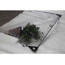 SHIJINHAO Telo Impermeabile Esterno,Trasparente Telo Impermeabile Pieghevole PVC Materiale Baldacchini Con Occhielli Antistrappo E Protezione Del Vento Della Barca Incatramata For I Giardini Serre Pro
