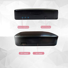 DC Wesley LED Nero Pieghevole ABS Nero 3500mAh Ricarica USB Ricarica Specchio/Carica Tesoro