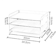 Schedario Classificatore Verticale Cartella del Desktop, Portariviste in Legno Scaffale per Cancelleria A più Piani, Forniture per Ufficio O Articoli per La Casa (Size : #10)