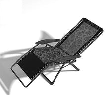 LINGZE Sedia Relax reclinabile Zero Gravity, Lettino da Campeggio Pieghevole Lettino Prendisole Portatile da Esterno per Adulti