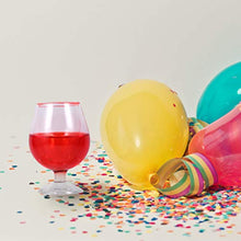 NUOBESTY Bicchiere di Vino Scherzo Giocattoli No Versare Bicchiere di Vino Pesce D'aprile Scherzo Ingannevole Puntello Rosso