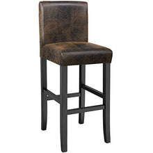 TecTake Sgabelli da Bar Design Noir Sgabello Arredamento Casa e Cucina 111cm