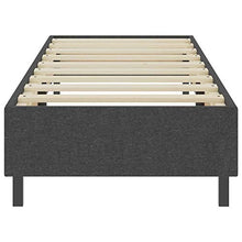 Tidyard Struttura Letto Singolo Moderno a Doghe Rivestimento in Tessuto,Letto a Doghe,Tleio Letto,80x200 cm,Grigio
