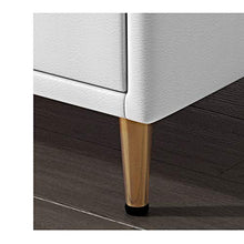 H-Comodini Camera Tavolino Laterale Comodino Armadio di Immagazzinaggio Nordic Mini Piccola Camera da Letto Comodino (Color : White, Size : A)