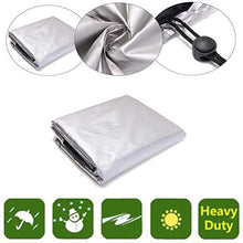 Doitool - Copertura per sedia da patio in poliestere resistente per mobili da esterni, impermeabile, protezione antipolvere per giardino, patio, 120 x 60 x 90 cm