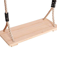 luning Sedile in Legno Swing Sedile Outdoor Giardino di faggio Swing Sedia appesa Polisole Lucidabile AntiCorrosion Wood Swing per Adulti Bambini Here