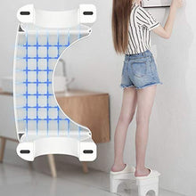 YRC 2021 Ultime Sgabello a Toilette Addensato Poggiapiedi Adulto Adulto Steppamento per Toilette Sgabello in plastica Sgabello Bianco Antiscivolo .Adatto per Camera da Letto/Bagno/Soggiorno /