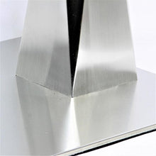 Base tavolo, 72 cm, telaio tavolo, telaio in acciaio inossidabile, piede piazza, "Bochum""