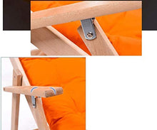 Jjwwhh Sitzsack Stühle Faltbare Liege Sofa Stuhl Klappbalkon Siesta Liege Massivholz Sofa Stuhl/C
