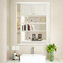 Wubing Specchio da Bagno Specchio Gratuito Punzonatura Specchiera da Bagno Specchio per vetri Specchio da Bagno a Prova di Esplosione per Realizzare Il Tuo Bellissimo Specchio