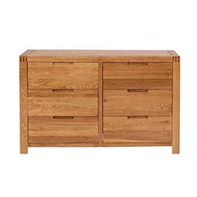 COUYY Cassetti in Legno massello Nordico Cassetti Moderni armadi di stoccaggio Minimalista Piccolo Appartamento Mobili per Camera da Letto con cassetti,A 120 * 40 * 75cm