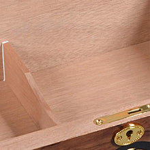Accessori e umidificatori per sigari Sigaro Gabinetto Camera Cigar Box Idratante Viaggi Grande capacità Cigar Humidor Grande capacità di Stoccaggio A Strati di Legno di Alta qualità
