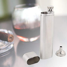 Portasigari e liquori Portatile, portasigari e liquori Rotondo dal Design Egde, Acciaio Inossidabile e Rame per Gli Amanti degli alcolici Amanti dei sigari