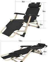 Sedia da salotto multifunzionale portatile singola pieghevole traspirante pausa pranzo sedia letto con cuscini e corrimano adatto per spiaggia balcone campeggio
