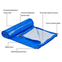HZWLF Teloni, Tela Cerata Panno Antipioggia Ispessito Impermeabile Panno di plastica Panno di plastica Parasole Parasole Leggero, A, 2 * 3M
