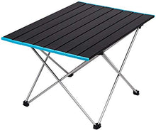 CASTOR Tavolo da Picnic all'aperto Tavolo da Campeggio Pieghevole Leggero Tavolo Portatile tavolino da Esterno in Alluminio da Esterno Compatto BBQ Party Table