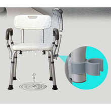 AOWU Sgabello Doccia Portatile Bagno E Doccia Sgabello In Alluminio Doccia Regolabile Sgabelli Da Bagno E Panchine Sgabello Da Bagno