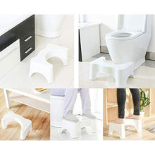 Non-brand Sgabello a Gradini per Addestramento alla Toilette Sgabello da Bagno Antiscivolo per Bambini - Bianco