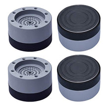 wanzhaofeng 4pcs Rilievo del Piede Antiurto in Gomma Lavatrice Mat Supplies Noise-Dampening Dryer Antiscivolo, 3,5 Centimetri
