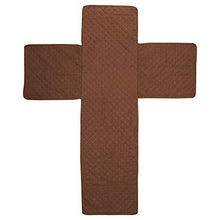 Enjoygoeu Copripoltrona Impermeabile Reclinabile Relax Copridivano Trapuntato Poltrone Sofà Copripoltrona per Divano 1 Posto (caffè)