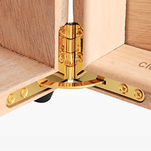 Umidificatore per Sigari Armadietto per Sigari Scatola per Umidificazione per Sigari Legno di Cedro Legno Massello Struttura in Legno A Tre Strati Grande capacità può Contenere 50 Sigari