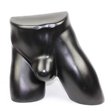 CHENGYIDA (NERO) Maschio Forma Hip Form,Uomo Biancheria Intima Costume Manichino Torso Display Incline Modello inferiore Mezzo Corpo Torso Intimo Uomo Display