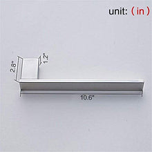 JKCKHA Northern Europe. Bagno cremagliera cremagliera cremagliera cremagliere Piazza Anello Gancio Appeso 304 a Specchio in Acciaio Inox Luce Singola Barra del Livello Bagno Parete Appeso Un Moderno