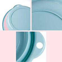 Bacino Pieghevole Lavabo per Adulti Portatile, Materiale Sano e Sicuro, ripostiglio Appeso
