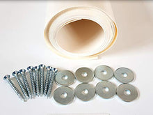 TUTTOPERGOLE Fascia in PVC Colore Avorio Misura 700 cm x 60 cm