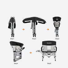 LHY Sedia da Campeggio Pieghevole Leggera e Resistente - Sedia Portatile con portabicchieri Perfetta per Campeggio, Festival, Giardino, Gite in roulotte, Pesca, Spiaggia e Barbecue