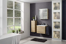 Fackelmann - Armadietto da bagno B.PERFEKT/con sistema di chiusura Soft-Close/Dimensioni (L x A x P): ca. 30 x 81 x 32 cm/Armadietto medio di alta qualità per il bagno/corpo: marrone/larghezza: 30 cm