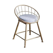 Bar Stool con Schienale poggiapiedi pranza Le sedie da Cucina Pub Gambe Industrial Metal Sgabelli Sedia Colazione contatore Semplice Moderna di Ferro, Tempo Libero Cafe Vento Adatto for Interni