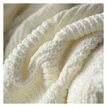 Coperte Ciniglia Lavorate A Maglia Pompon Carini Autunno Inverno Coperta Ponderata Calda Accogliente Divano Letto Casual Tranquillità (Color : Beige, Size : 130x160cm)
