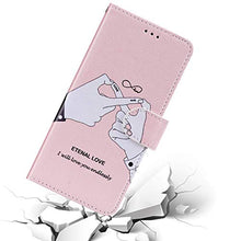 Pelle Portafoglio Cover Compatible with MOTO E5 Custodia Flip Libretto Animale Case Amore,URFEDA PU Cuoio Chiusura Magnetica Case Cover Stile Vani di Carte Coper tura Custodia per MOTO G6 Play