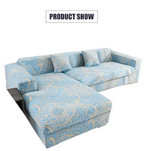 Soyerras Copripoltrona 1/2/3/4 Posti Elasticizzato Copriseduta Divano Fodere Copridivani Copridivano Lavabile Sofa Cover (4 posti 235-300cm)