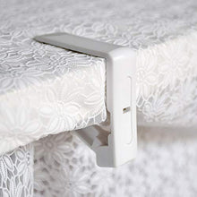Clip per tovaglia, confezione da 8 morsetti per tavolo o picnic, antiscivolo, per cucina, ristoranti, tavoli da picnic