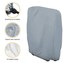 Mobili Da Giardino Copertura Della Sedia Coperture Mobili Per Esterni Di Copertura Pieghevole Seat Cover Garden Outdoor Antipolvere Impermeabile Heavy Duty Resistente Per Prato Mobilia Del Patio Grey