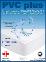 Tex family COPRIMATERASSO Impermeabile Sanitario PVC - 1 Piazza