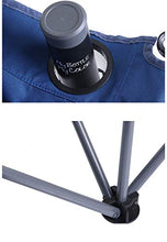 XUSHEN-HU Sedia Pieghevole Holder Doppio Heavy Duty con la Coppa Sacchetto di immagazzinaggio Esterna Beach Lounge, 150kg Attesa