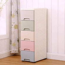 Comò e cassettiere Stoccaggio Armadi, casa fenditura Bagagli armadi, cassetti bagni, Governi di immagazzinaggio di plastica (Size : 25CM)