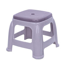 YUDIAN Sgabello in plastica Sgabello Piccolo Ispessito Sgabello da Bagno Moda Sgabello per Scarpe per Uso Domestico Sgabello Basso Sgabello per Sgabello Quadrato Antiscivolo per Adulti (Colore: D)