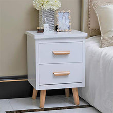 Hacrft Comodino, Camera da Letto Comodino Comodino in Legno Nightstand Senza Assemblato Cassetto Notturno Stand Leggero 4 Dimensioni Armadietto (Color : White, Size : 30 * 34 * 54CM)