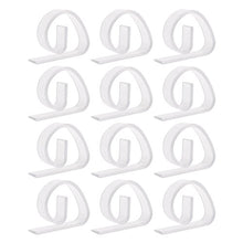 Faguo 12Pcs Tovaglia di plastica Trasparente Tovaglia da Tavolo Clip Morsetto Supporto Festa Picnic Casa