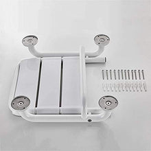 BAIHAO Sedia da Bagno con Sedile Pieghevole WC Sgabello da Doccia a Parete con braccioli Sgabello Antiscivolo per Anziani di Sicurezza Sgabello da Bagno per disabili Senza Barriere