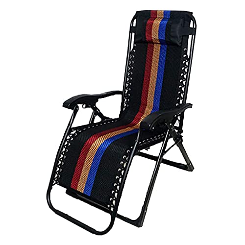 PAKUES-QO Sedie Pieghevoli reclinabili da Spiaggia Sedia da Salotto Portatile Sedile Pieghevole Regolabile per terrazza Patio Supporto da Spiaggia da Giardino 330 libbre