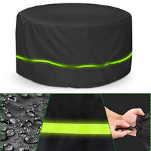 Copertura per mobili da giardino con striscia riflettente, impermeabile, antivento, resistente ai raggi UV, a prova di umidità Oxford (128 x 71 cm)