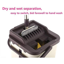 SSAYY Spray Mop Sistema Mop E Secchio di qualità Premium con Lavaggio A Mano Gratuito Sostituzione Testina in Microfibra Uso su Piastrelle in Laminato per Pavimenti in Legno
