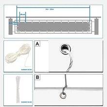LYYK Frangivista per Il Balcone, Giardino Balcone A Prova di Vento Antipioggia, per Estate ed Inverno,con Fascette e funi, per Esterno Balcone terrazza, 70x500cm Bianco